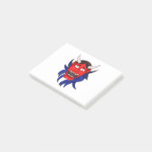 Noh Theater Hannya Japans Post-it® Notes (Schuin)