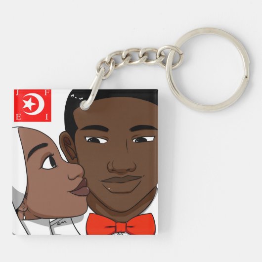 NOI Love Sleutelhanger (Achterkant)