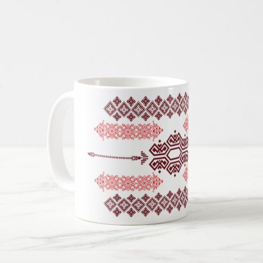 Noir Baroque – Elegante Mok met Classic Dark (Voorkant links)