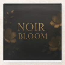 Noir Bloom Bevestigingshorloge | Elegante Zwarte M