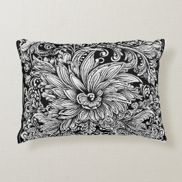 Noir Bloomscape accentkussen Accent Kussen