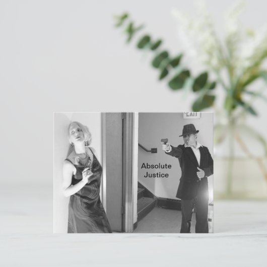 Noir Briefkaart (Staand voorkant)