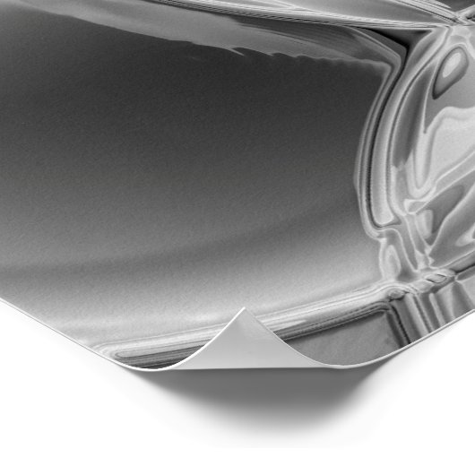 Noir Bubbles Poster (Hoek)