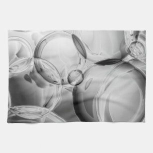 Noir Bubbles Theedoek