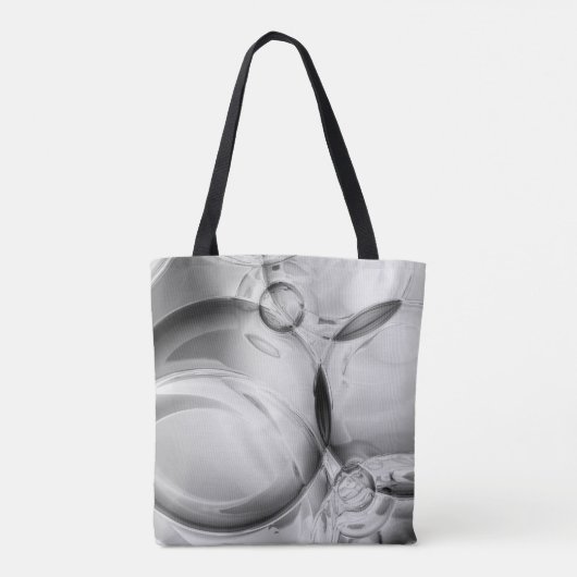Noir Bubbles Tote Bag (Achterkant)