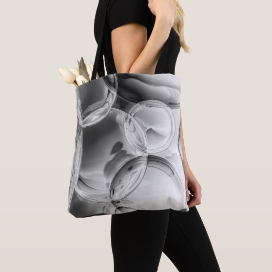 Noir Bubbles Tote Bag (Dichtbij)