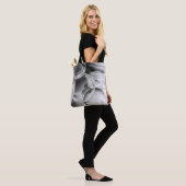 Noir Bubbles Tote Bag (Op model)