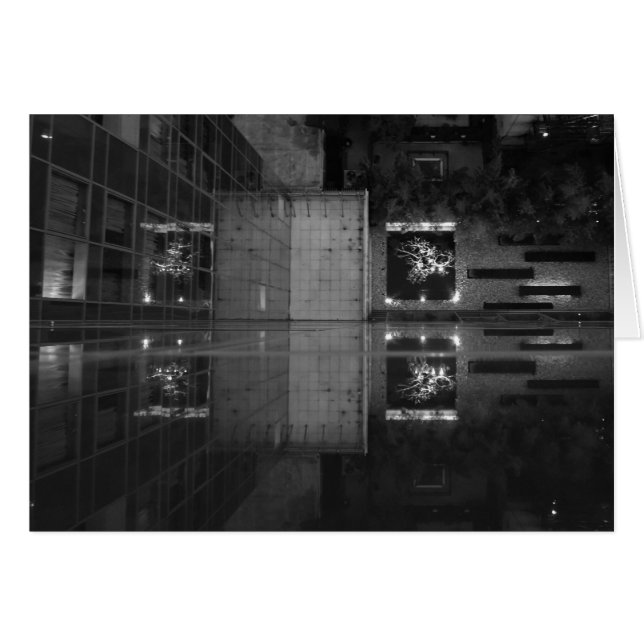 Noir City Reflections, kaart (Voorkant Horizontaal)