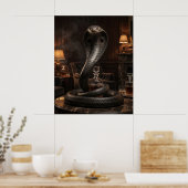 Noir Cobra Rookkamer Poster (Keuken)