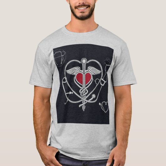 "Noir Elegance: geïnspireerd T-shirt (Voorkant)