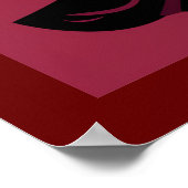 NOIR ELEGANCE-ROOD #1 POSTER (Hoek)