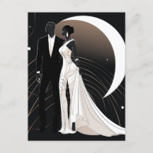 NOIR ELEGANTIE #1 BRIEFKAART