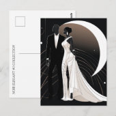 NOIR ELEGANTIE #1 BRIEFKAART (Voorkant / Achterkant)