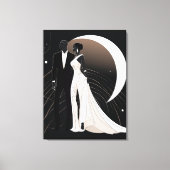 NOIR ELEGANTIE #1 CANVAS AFDRUK (Voorkant)