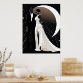 NOIR ELEGANTIE #1 POSTER (Keuken)