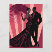 NOIR ELEGANTIE-ROOD #1 BRIEFKAART (Voorkant)