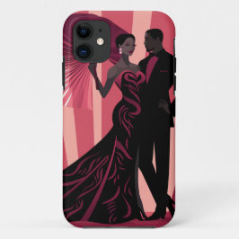 NOIR ELEGANTIE-ROOD #1 Case-Mate iPhone CASE