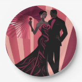 NOIR ELEGANTIE-ROOD #1 PAPIEREN BORDJE (Voorkant)