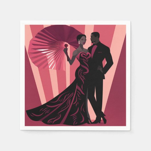 NOIR ELEGANTIE-ROOD #1 SERVET (Voorkant)