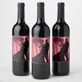 NOIR ELEGANTIE-ROOD #1 WIJN ETIKET