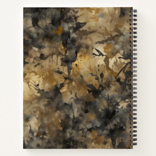 Noir et Or Notitieboek (Achterkant)