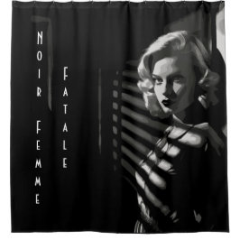 Noir Femme Fatale Douchegordijn