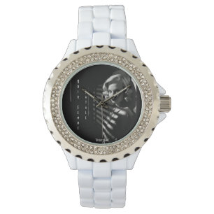Noir Femme Fatale Horloge