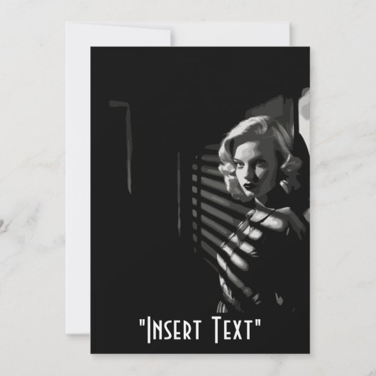 Noir Femme Fatale Kaart (Voorkant)