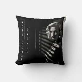 Noir Femme Fatale Kussen