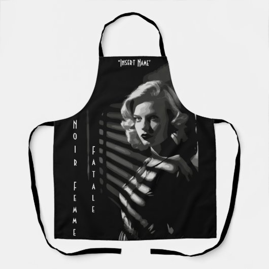 Noir Femme Fatale Schort (Voorkant)