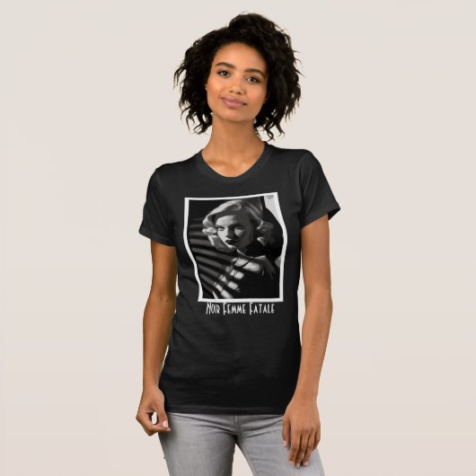 Noir Femme Fatale T-shirt (Voorkant volledig)