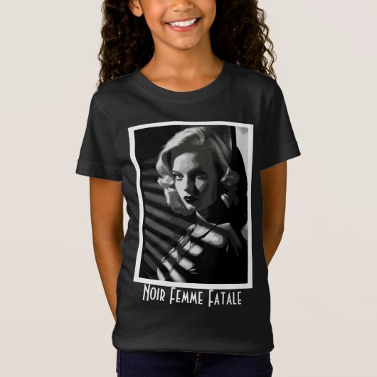 Noir Femme Fatale T-shirt (Voorkant)
