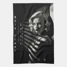 Noir Femme Fatale Theedoek