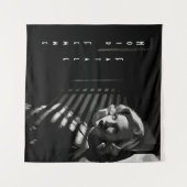 Noir Femme Fatale Wandkleed (Voorkant (horizontaal))