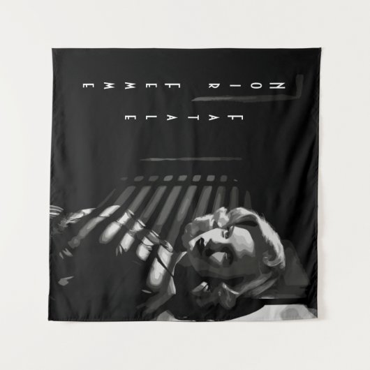 Noir Femme Fatale Wandkleed (Voorkant (horizontaal))