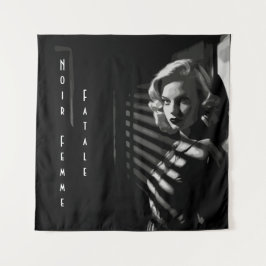 Noir Femme Fatale Wandkleed