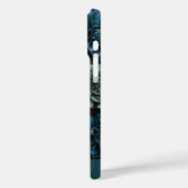 Noir Garden Blauwgroen Case-Mate iPhone Case (Achterkant / Links)