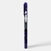 Noir Garden Blue Case-Mate iPhone Case (Achterkant / Links)