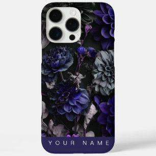 Noir Garden Blue iPhone 16 Pro Max Hoesje