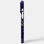 Noir Garden Blue Case-Mate iPhone Case (Achterkant / Links)