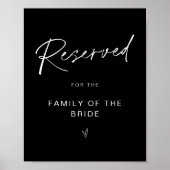 NOIR gereserveerde zitplaats voor gezinsplanning Poster (Voorkant)