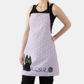 Noir het Kat All-Over Print Apron Schort (Insitu)