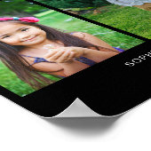 NOIR Kindertijd Foto's Tafelnummer 8x10 Poster (Hoek)