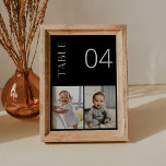 NOIR Kindertijd Fototafel Nummer Kaart<br><div class="desc">Het Collectie NOIR kenmerkt een klassieke zwarte kleur en een verbluffend modern calligrafiekmanuscriptdoopvont, die tot een blik leiden die zowel elegant als verfijnd is. Dit collectie is perfect voor koppels die een tijdloos en klassiek gevoel voor hun speciale gebeurtenis willen creëer. De vette zwarte kleurenregeling creëer een opvallend contrast met...</div>