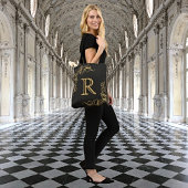Noir Luxe Tote Bag