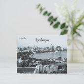 Noir Mood van de Azerbeidzjan van Bakoe Briefkaart (Staand voorkant)