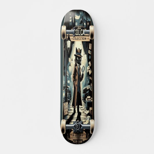 Noir Mystique Persoonlijk Skateboard (Voorkant)