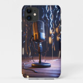 Noir Nights: De Dj-scene Case-Mate iPhone Case (Achterkant)