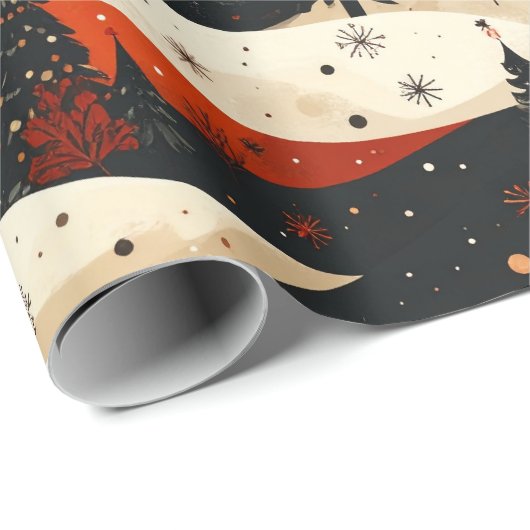 Noir Noël - House Cadeaupapier (Rol Hoek)