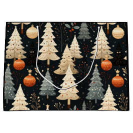 Noir Noël kerstboom Groot Cadeauzakje